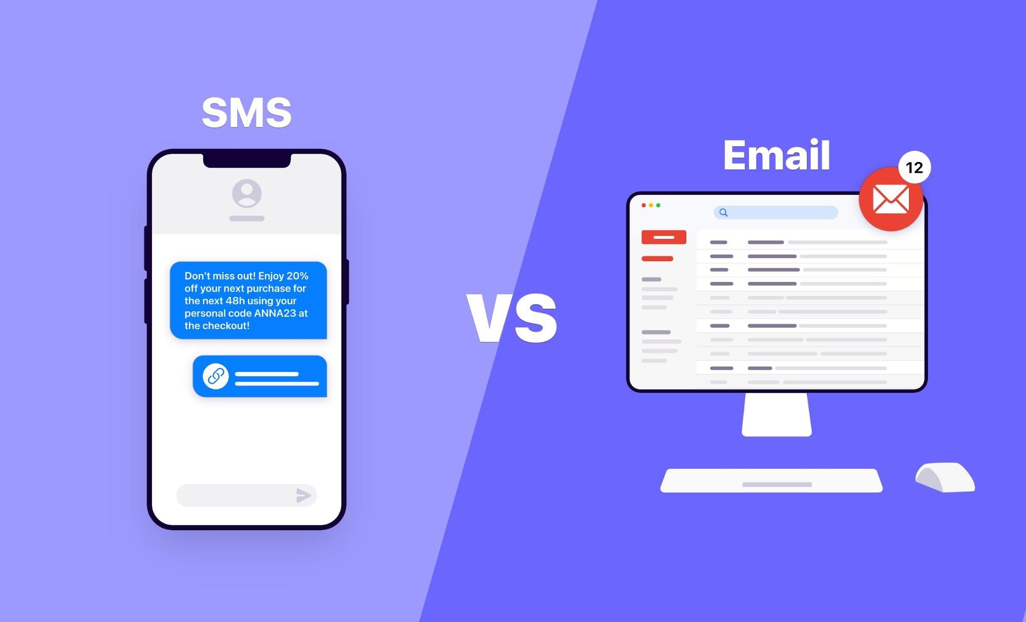 Email vs SMS